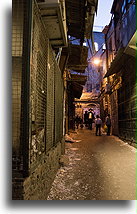 Side Alley::Mea Shearim District, Jerusalem, Israel::