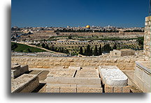 Jewish Cemetery::Mount of Olives, Jerusalem, Israel::