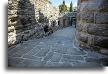 Gate to Upper Castle::Castle of St. Peter, Bodrum, Turkey::