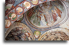Church Frescoes #1::El Nazar Church, Cappadocia, Turkey::