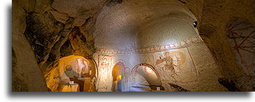 Saint Basil Chapel::Göreme Open Air Museum, Cappadocia, Turkey::