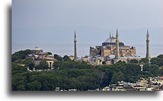 Hagia Irene and Hagia Sophia::Istanbul Turkey::