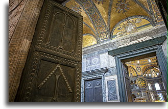 Imperial Gate::Hagia Sophia, Istanbul, Turkey::