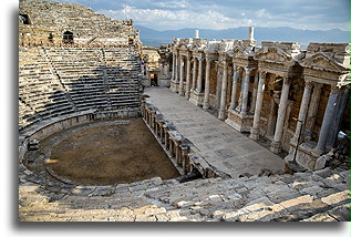Hierapolis Theatre::Hierapolis, Turkey::