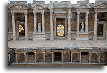 Scaenae (scena)::Hierapolis, Turcja::