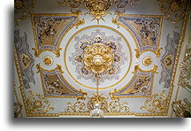 Ornamented Ceiling #1::Ihlamur Pavilion, Istanbul, Turkey::