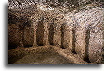 Wine Press::Kaymakli Underground City, Cappadocia, Turkey::
