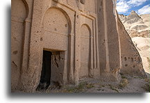 Church Entrance::Selime Cathedral, Cappadocia, Turkey::