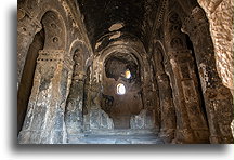 Cathedral Interior::Selime Cathedral, Cappadocia, Turkey::