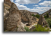 View of the Valley::Soğanlı Valley, Cappadocia, Turkey::