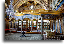Sala sułtana #2::Pałac Topkapy, Stambuł, Turcja::