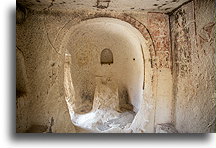 Altar Apse::Zindanönü Church, Cappadocia, Turkey::