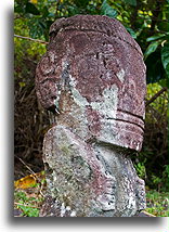 With Crown Around His Head::Hiva Oa, Marquesas::