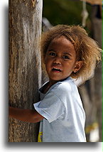 Dziewczynka Kanak #2::Nowa Kaledonia, Oceania::