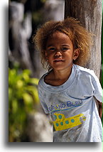 Dziewczynka Kanak #1::Nowa Kaledonia, Oceania::