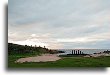 Anakena Beach::Easter Island::