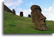 Collection of Moai #1::Easter Island::