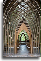 Entrance is Crystal Bridges Museum in Arkansas::Cooper Chapel, Arkansas, United States::