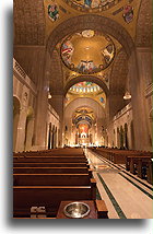 Nave of the Basilica::Basilica of the National Shrine, Washington D.C., United States::