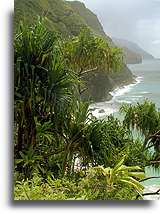 Na Pali Coast::Na Pali Coast on Kauai, Hawaii Islands::