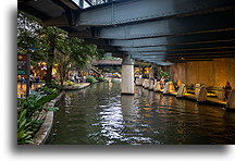 Under the Bridge::San Antonio, Texas, USA::