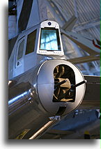 Wieżyczka ogonowa::Narodowe Muzeum Lotnictwa i Kosmosu, Wirginia, USA::