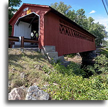 Silk Road Bridge #2::Bennington, Vermont, USA::