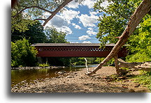 Henry Bridge #3::North Bennington, Vermont, USA::